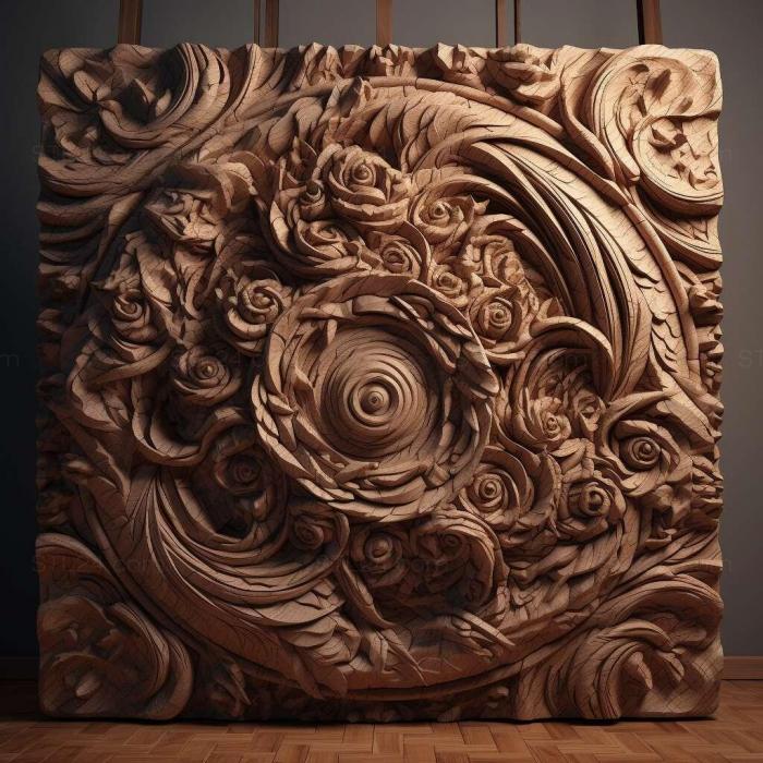 Patterns and decorations (stl expansive 2, PATTERN_2118) 3D models for cnc
